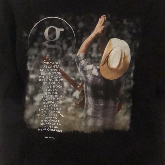 GARTH BROOKS TOUR GRAPHIC TEE 2014-2015 - Picture 4 of 4
